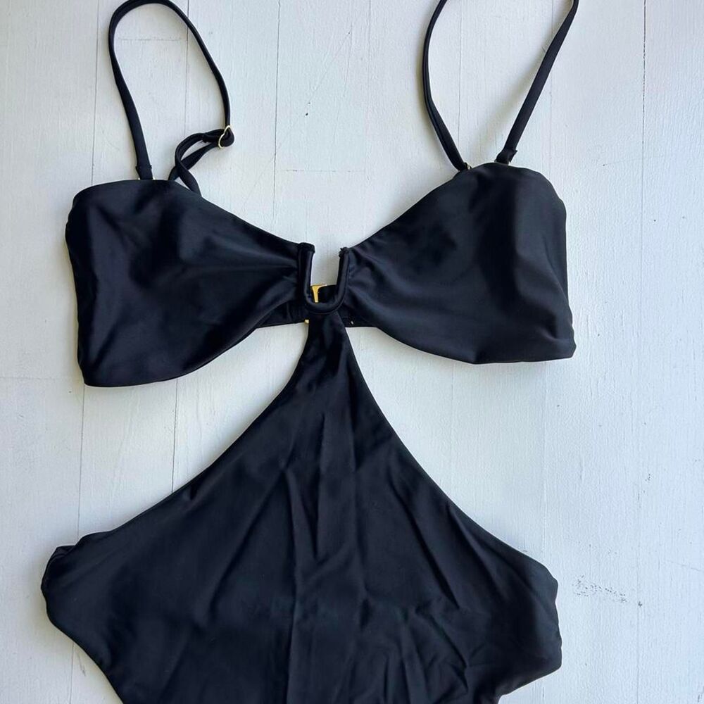 Camila-coelho Women's Black Swimsuit-one-piece - Picture 2 of 6